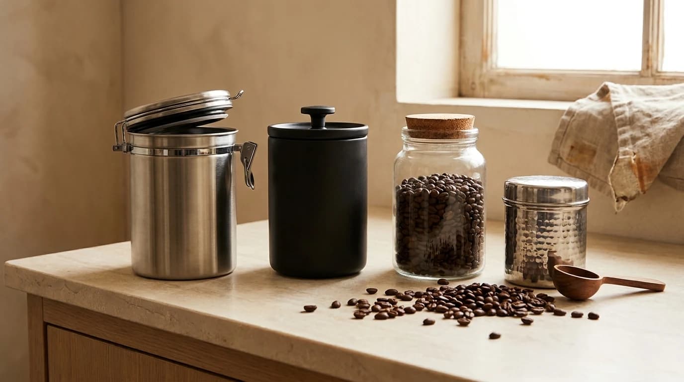 Best Coffee Canisters 2026: Valve vs Vacuum, Explained