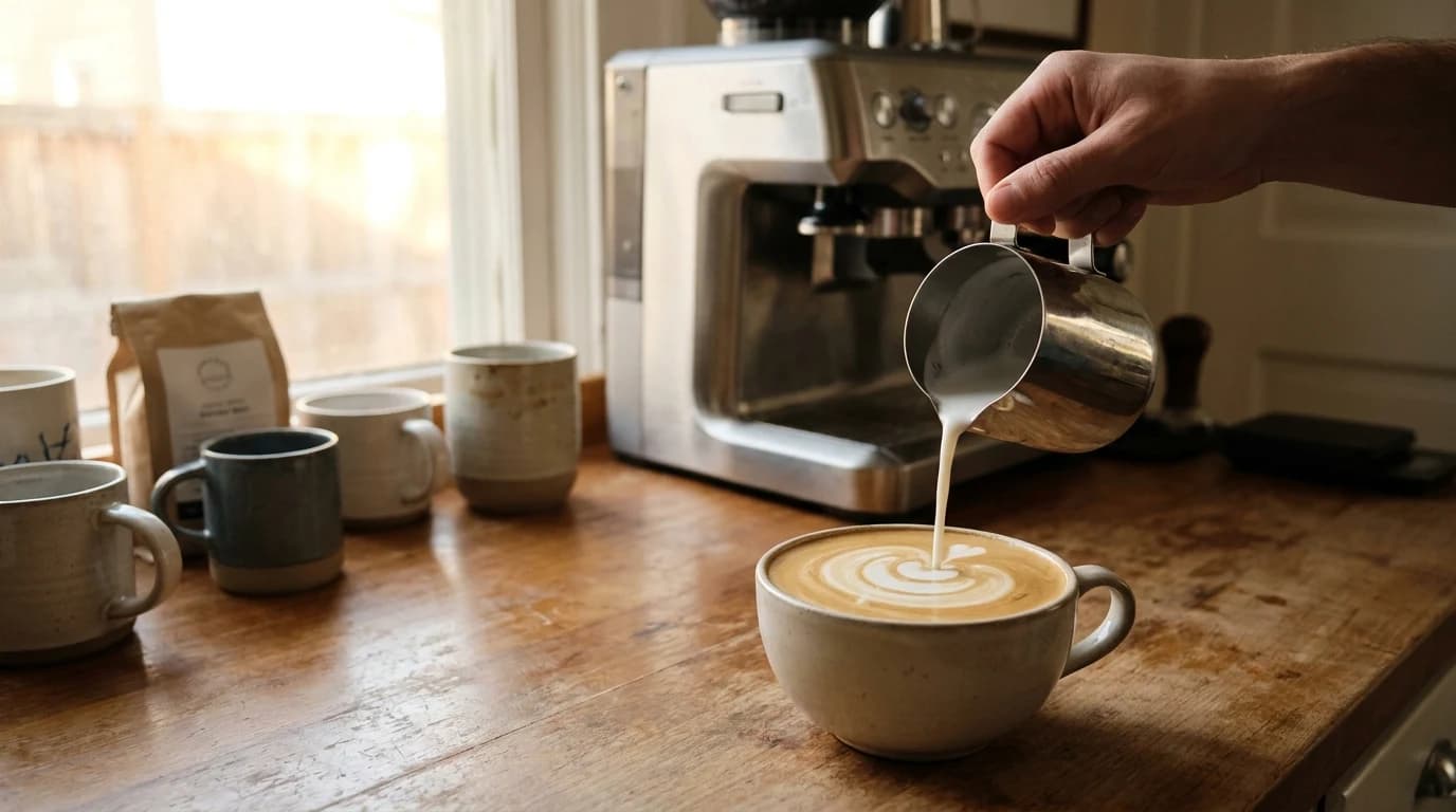 How to Make a Latte at Home, With or Without a Machine