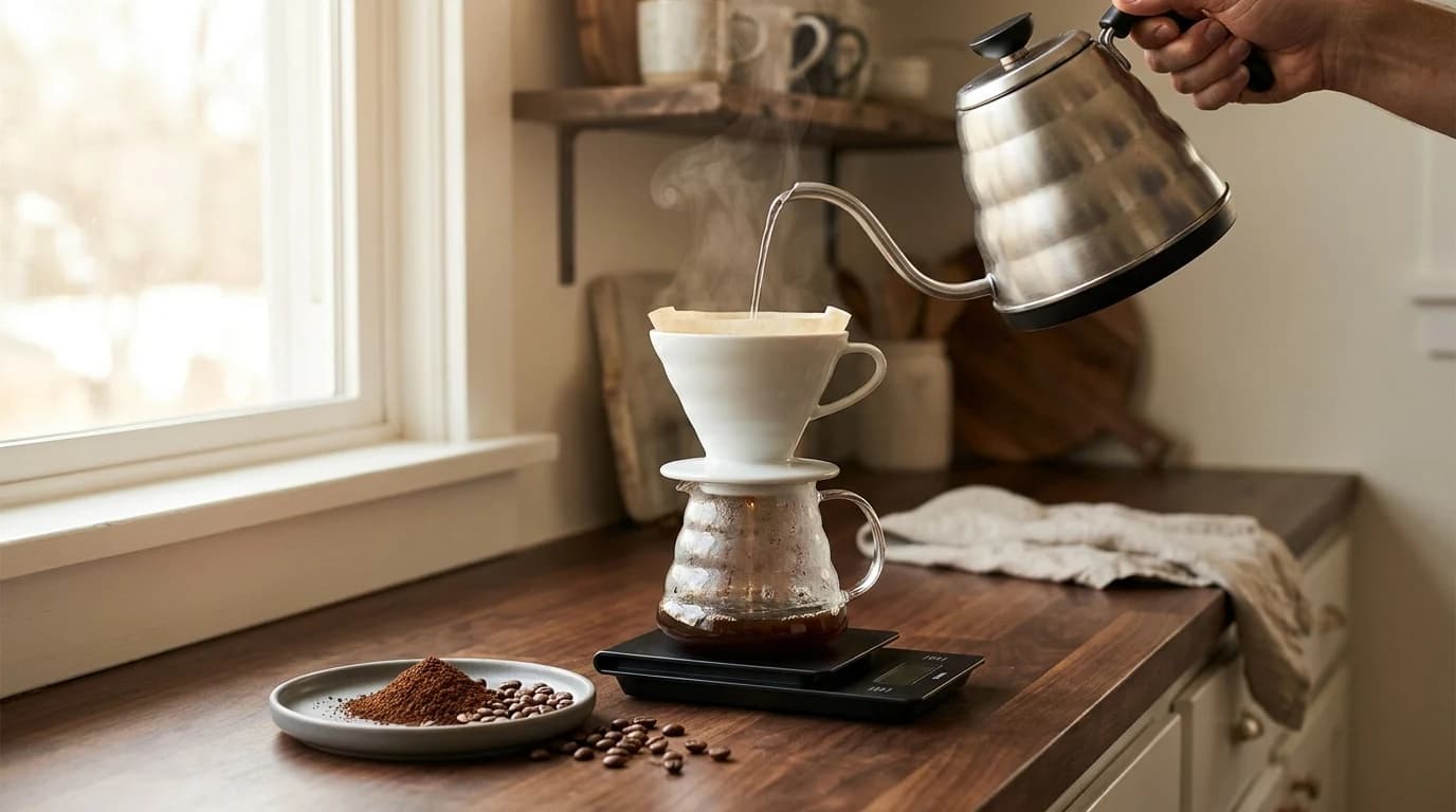 Pour Over Coffee: Four Variables, Only One Real Dial
