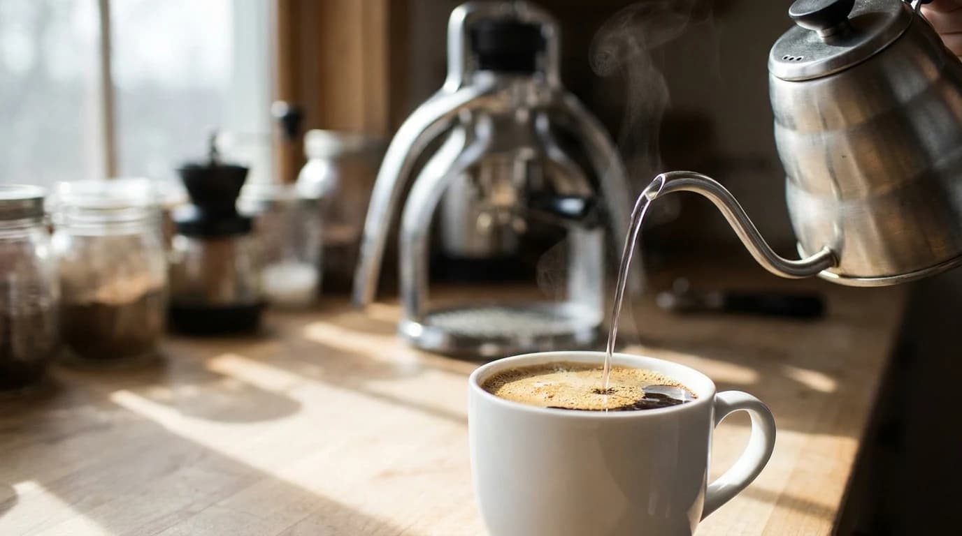 What Is an Americano? Ratio, Pour Order and Real Caffeine