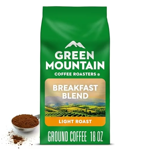 Green Mountain Coffee Roasters Breakfast Blend Ground, 18 oz