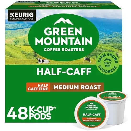 Green Mountain Coffee Roasters Green Mountain Coffee Roasters Half Caff, 48 ct