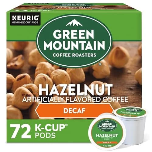 Green Mountain Coffee Roasters Green Mountain Coffee Roasters Hazelnut Decaf, 72 ct