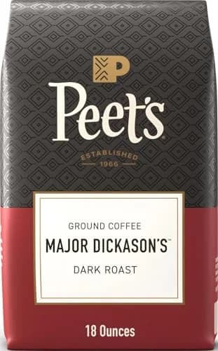 Peet's Coffee Major Dickason's Blend Ground, 18 oz