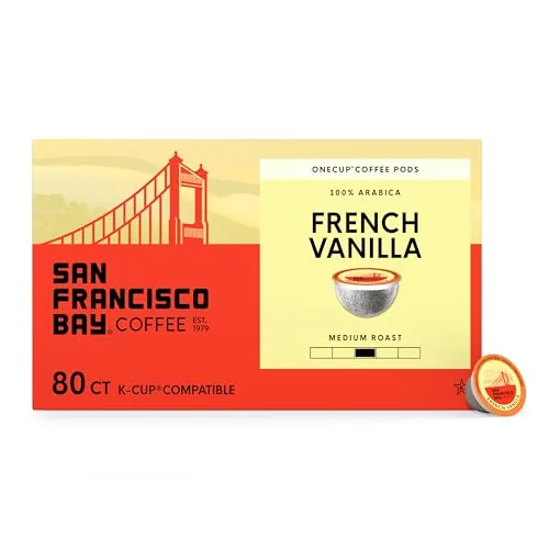 San Francisco Bay French Vanilla Compatible Pods, 80 ct