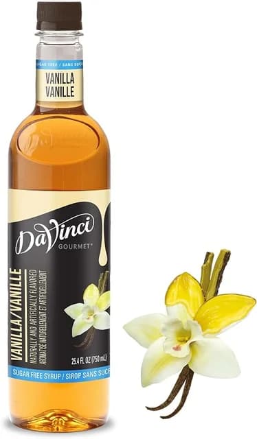 DaVinci Gourmet Sugar-Free Vanilla Syrup, 25.4 oz