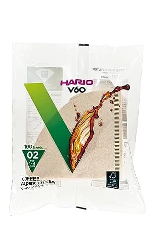 Hario V60 Paper Filters, Size 02, 100 ct