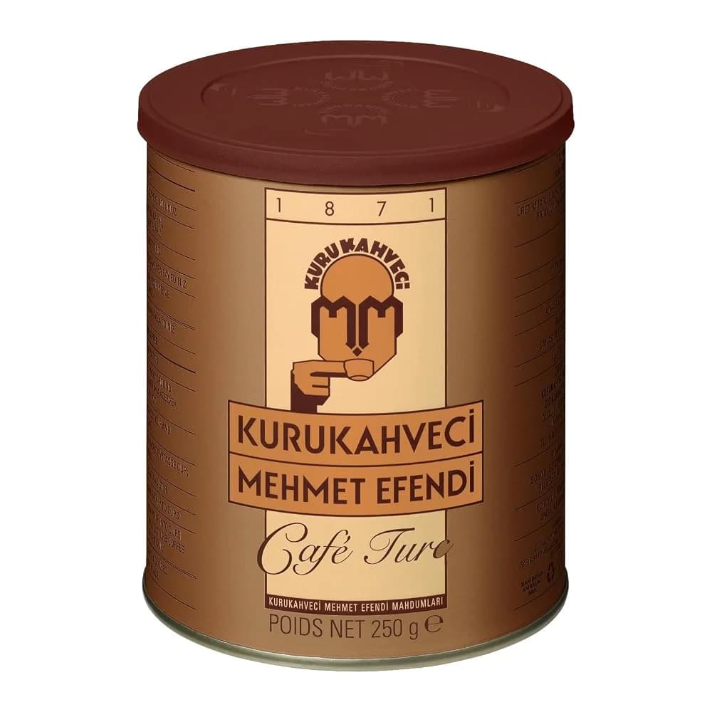 Kurukahveci Mehmet Efendi Turkish Coffee, Medium Roast (8.8 oz)