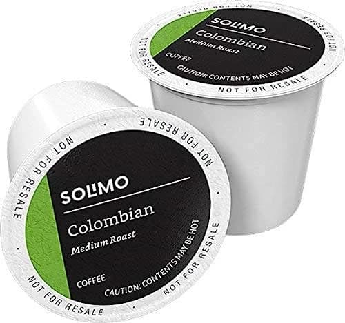 Solimo (Amazon) Solimo Colombian Medium Roast, 100 ct