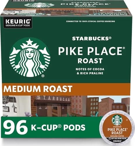Starbucks Starbucks Pike Place Roast, 96 ct